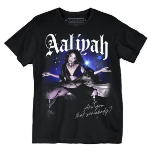 Aaliyah That Somebody T-Shirt Black