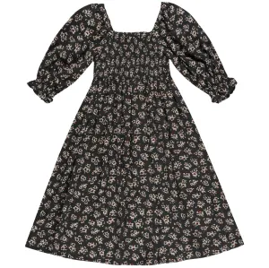 Adelaide Dress in Dark Floral by Rylee & Cru