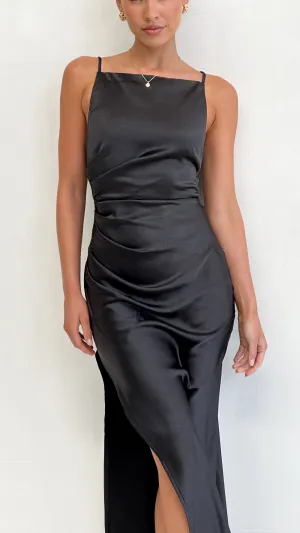 Ava Maxi Dress - Black