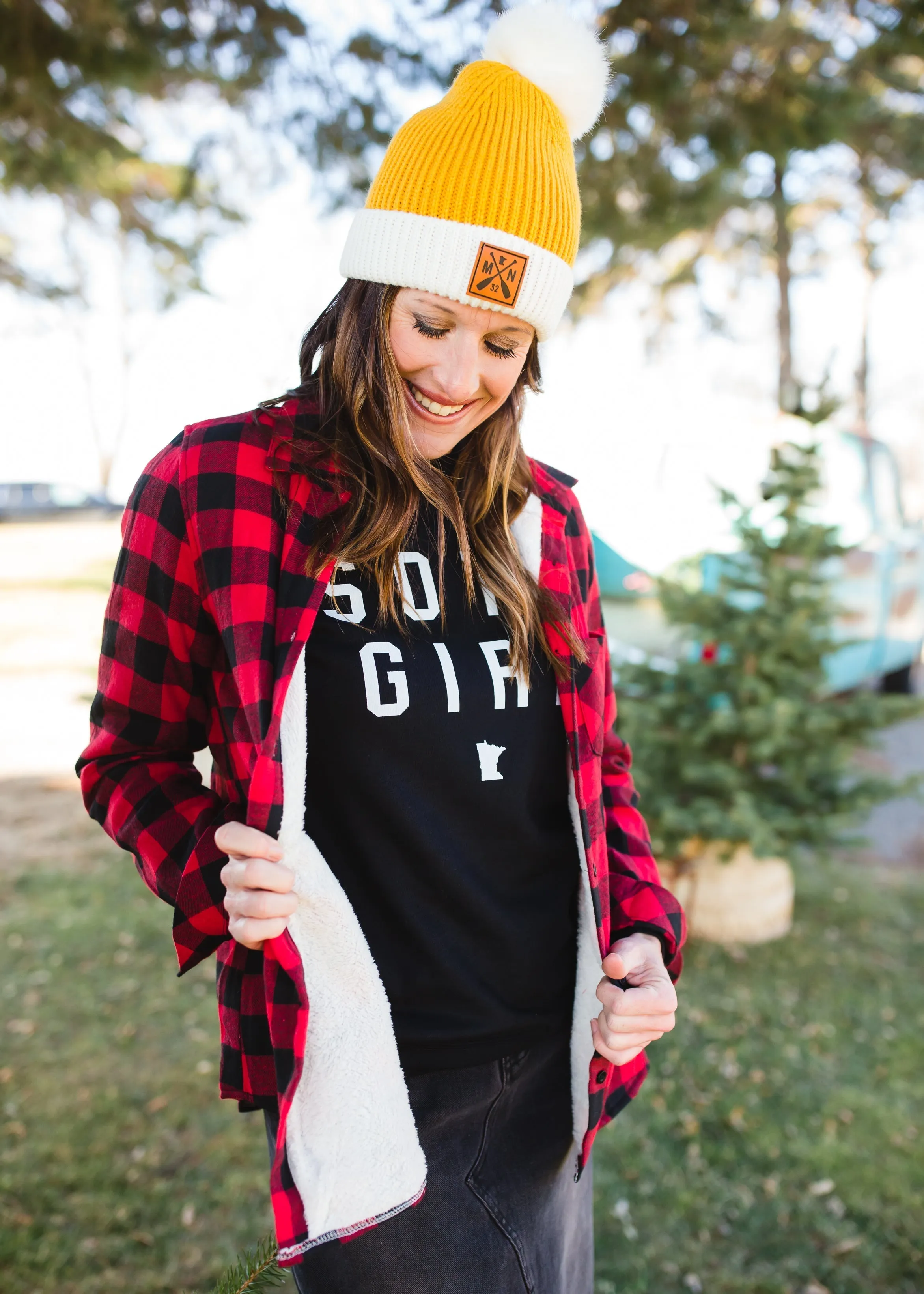 Black Sota Girl Crew Neck Sweatshirt - FINAL SALE