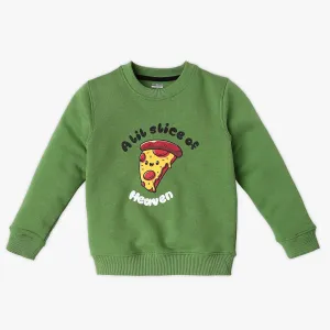 Boy's Regular Fit Printed Sweat Tees