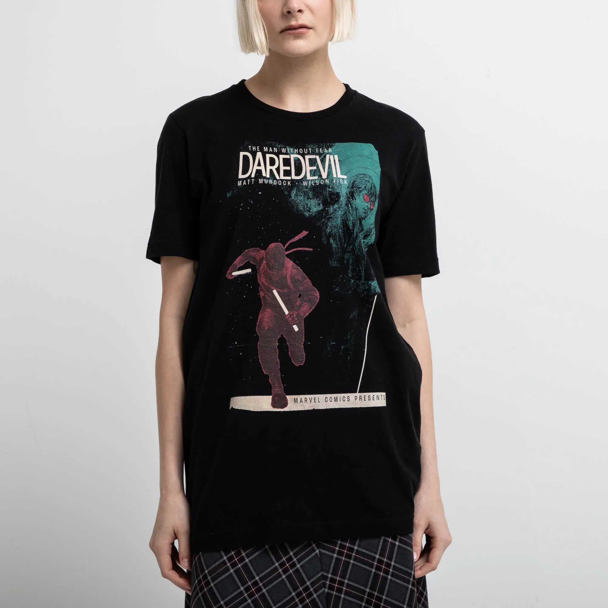 Daredevil Black Grindhouse Poster Tee