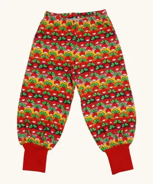 Duns Baggy Pants - Poppy Red Radish Stripe