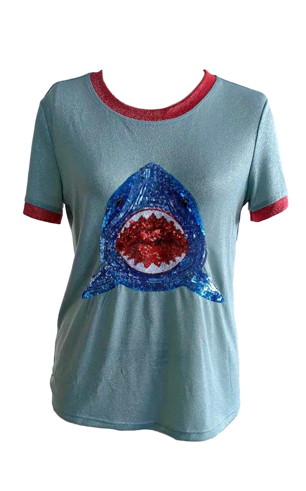 Glitter Shark Tee