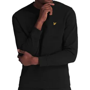 Lyle & Scott Crew Neck Jet Black Sweatshirt - ML424VTR