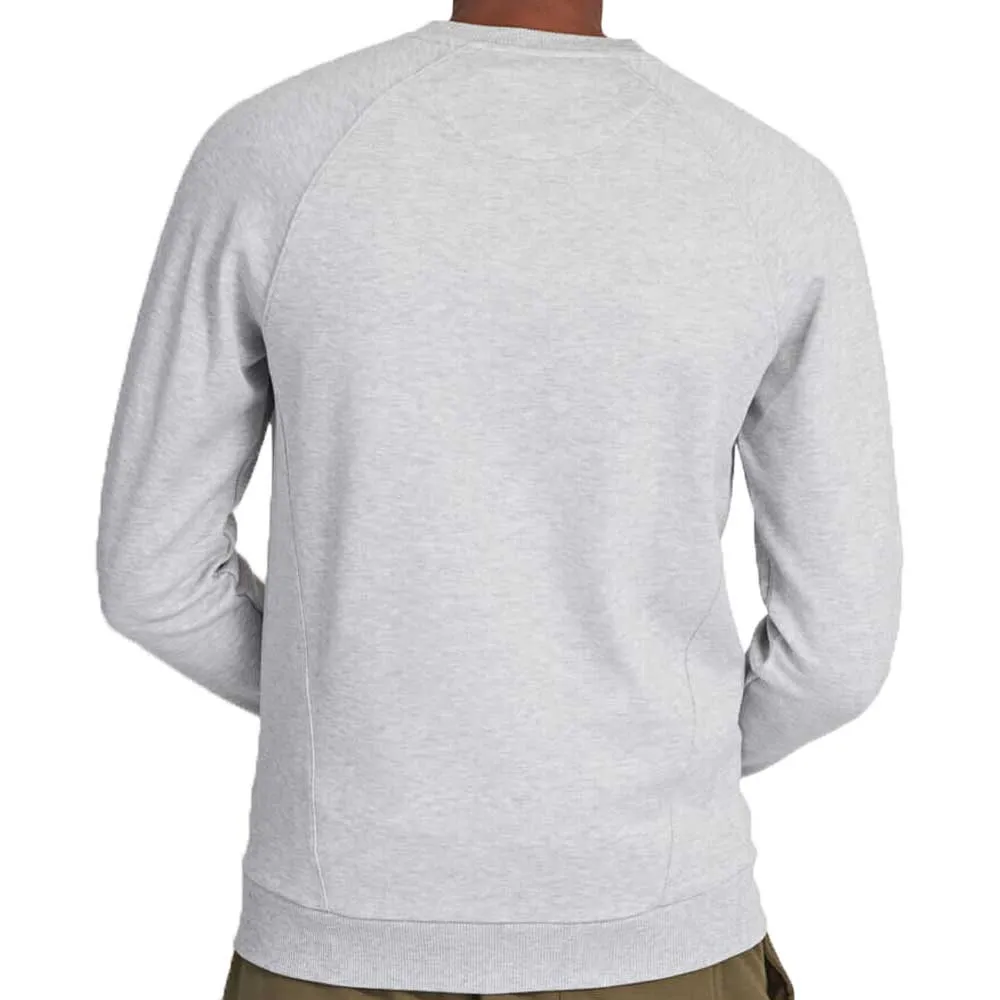 Lyle & Scott Crew Neck Raglan Pique Sweatshirt  - Grey ML1249VTR