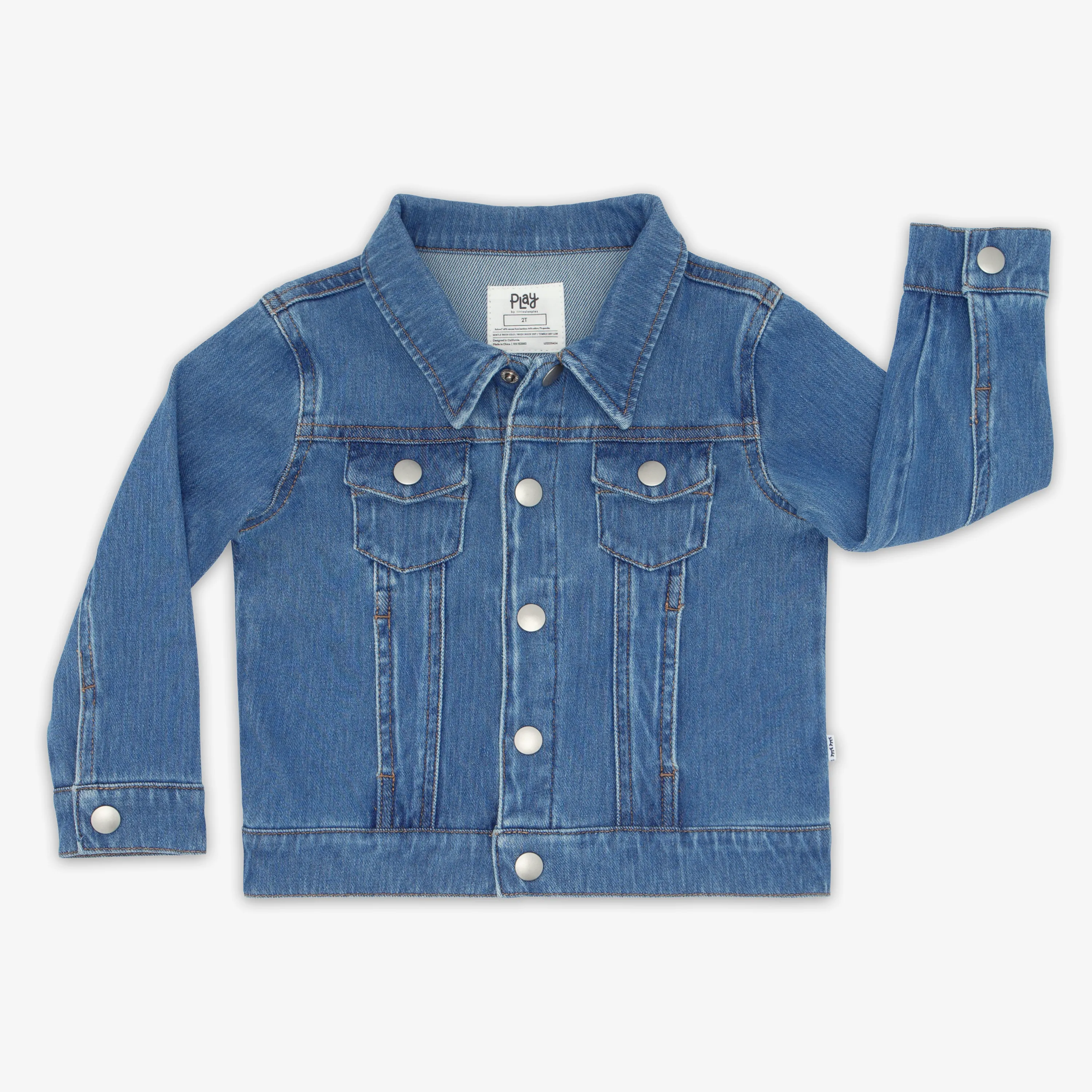 Midwash Blue Denim Trucker Jacket