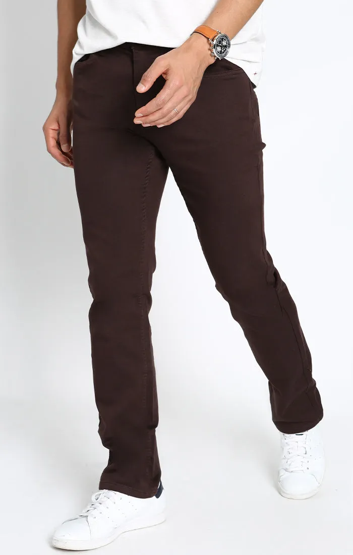 Straight Fit Stretch Traveler 5 Pocket Pant