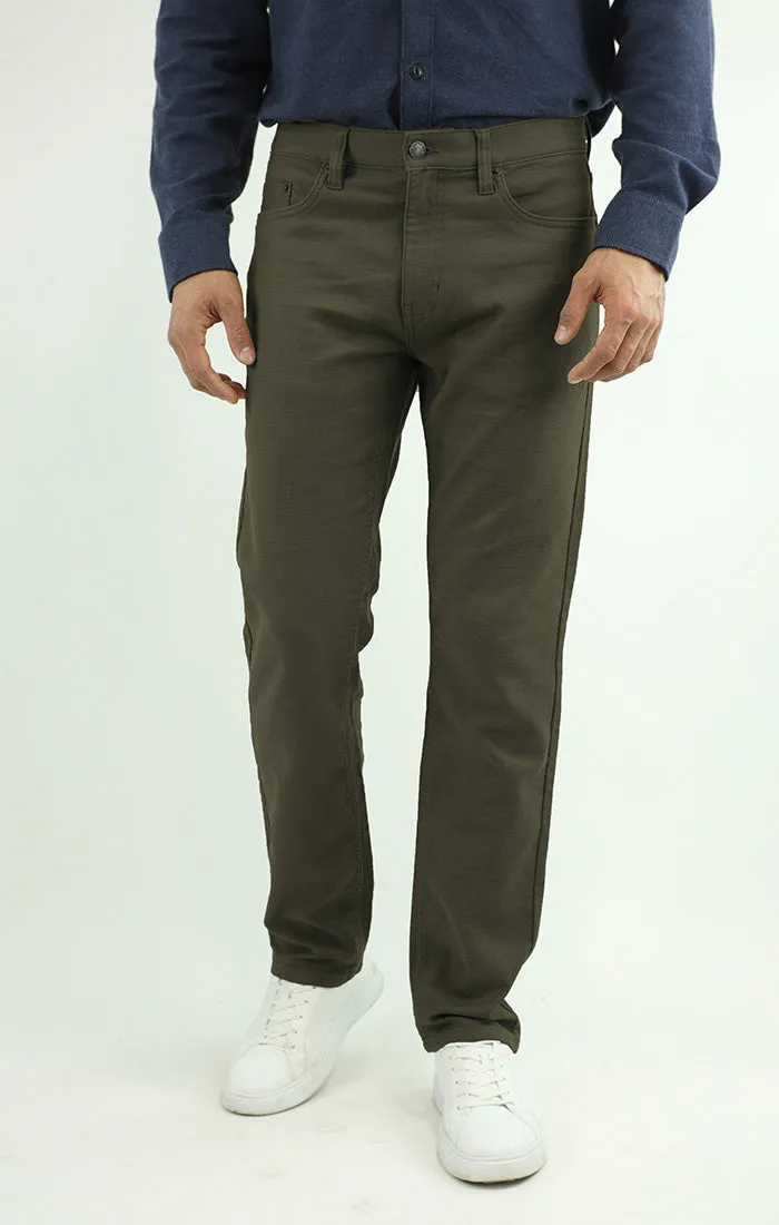 Straight Fit Stretch Traveler 5 Pocket Pant