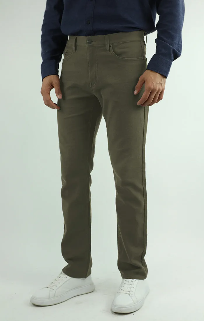 Straight Fit Stretch Traveler 5 Pocket Pant