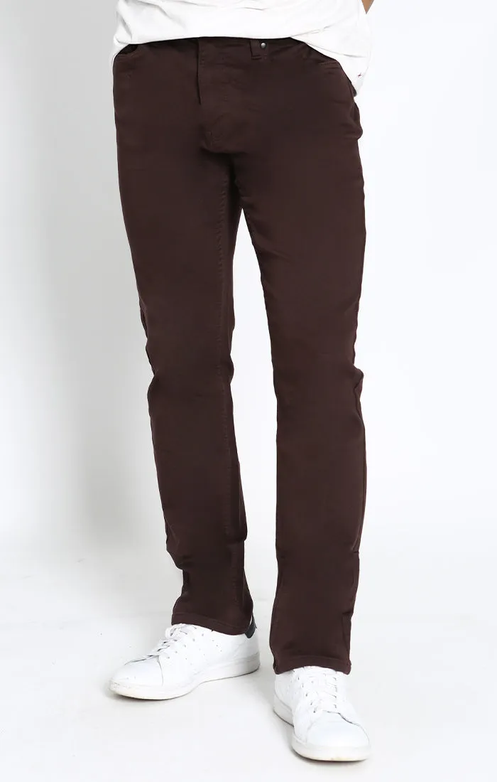 Straight Fit Stretch Traveler 5 Pocket Pant