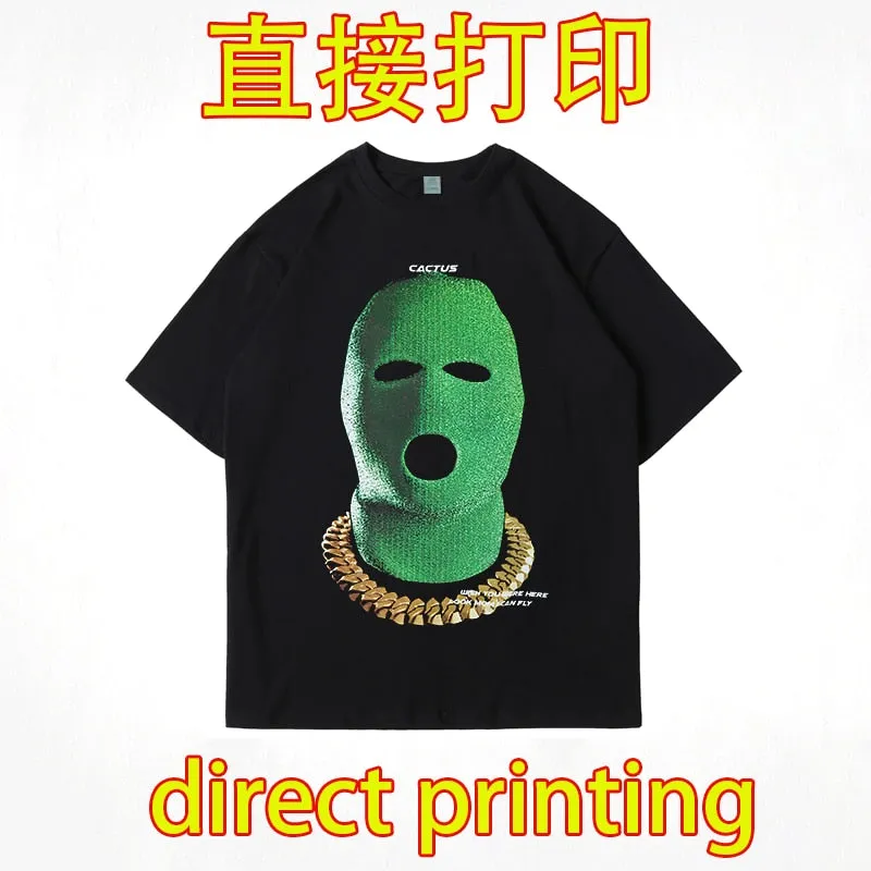 Vintage Washed Tshirts Anime T Shirt  direct printing