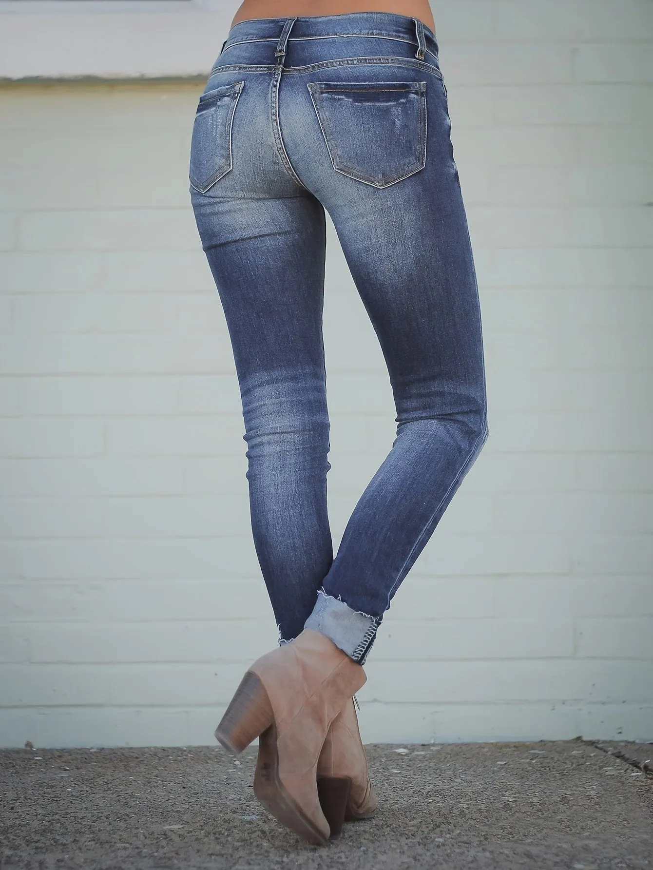 Womens Ripped Skinny Jeans  Distressed Stretchy and Stylish